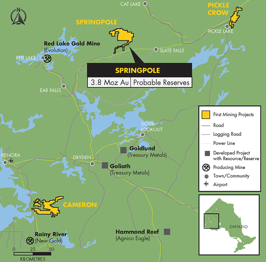 pringpole map First Mining Finance Corp